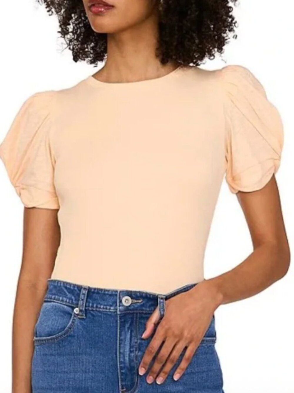 1 State Puff Sleeve Tee